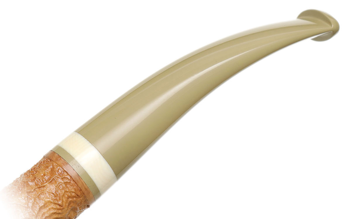Jody Davis Sandblasted Natural Bent Apple with Mammoth (Friar) (A23) (24)