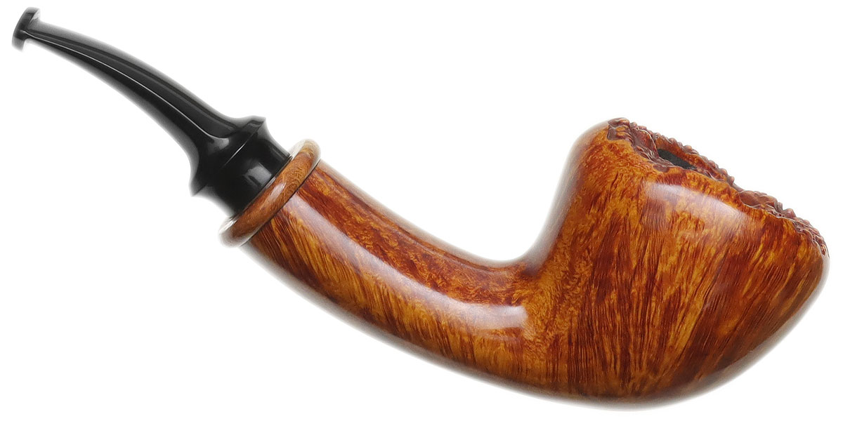 Jody Davis Smooth Freehand with Amboyna Burl (Cardinal) (A23) (59) (2023)