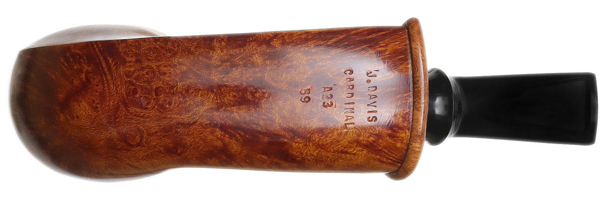 Jody Davis Smooth Freehand with Amboyna Burl (Cardinal) (A23) (59) (2023)