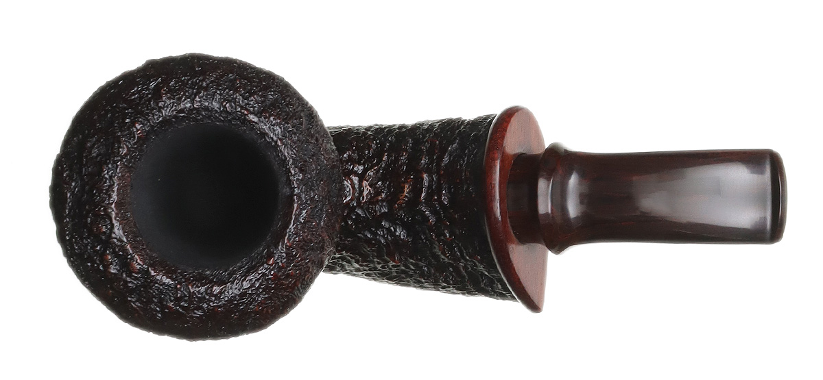 Jody Davis Sandblasted Bent Dublin Sitter with Bloodwood (Friar) (A23) (76)