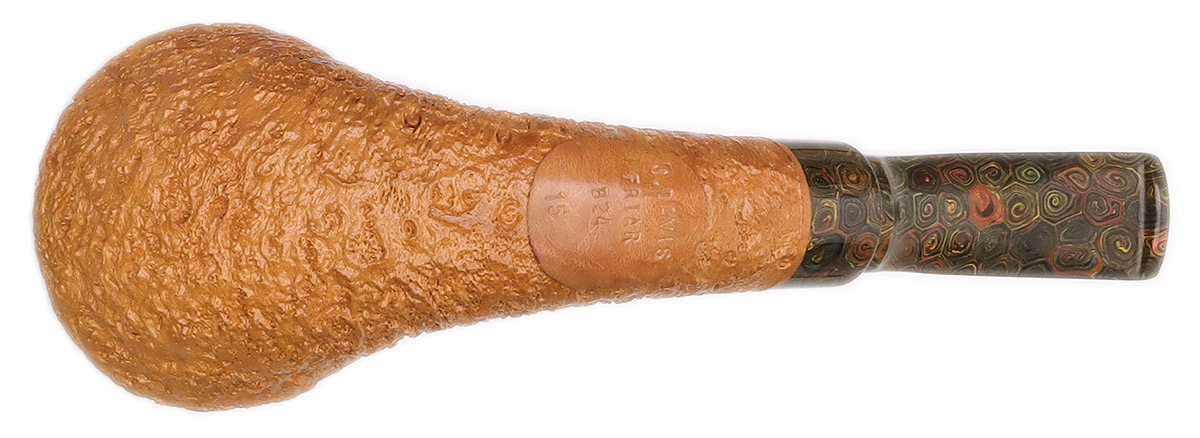 Jody Davis Sandblasted Horn with Artisanal Vulcanite (Friar) (B24) (15)