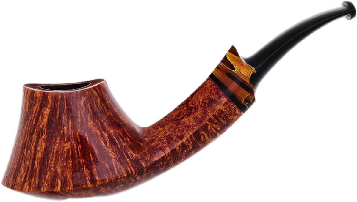 Jody Davis Smooth Volcano with Polymerized Corn Leaf (Cardinal) (A26) (37) (2026)