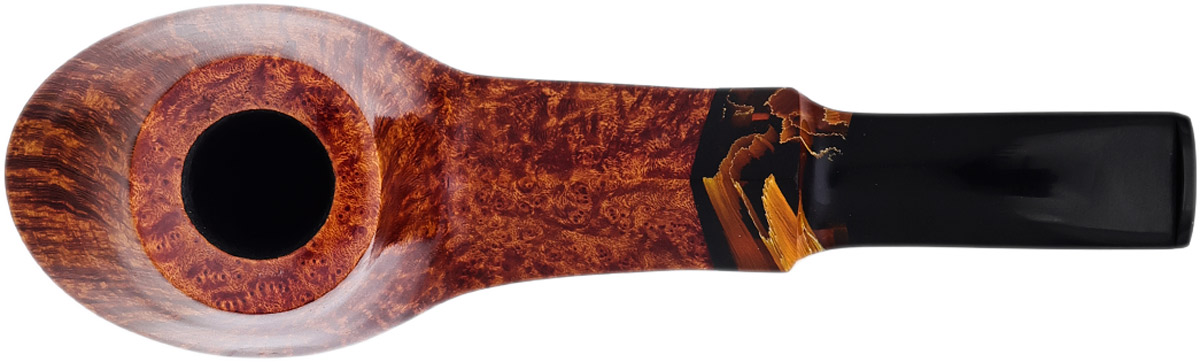 Jody Davis Smooth Volcano with Polymerized Corn Leaf (Cardinal) (A26) (37) (2026)