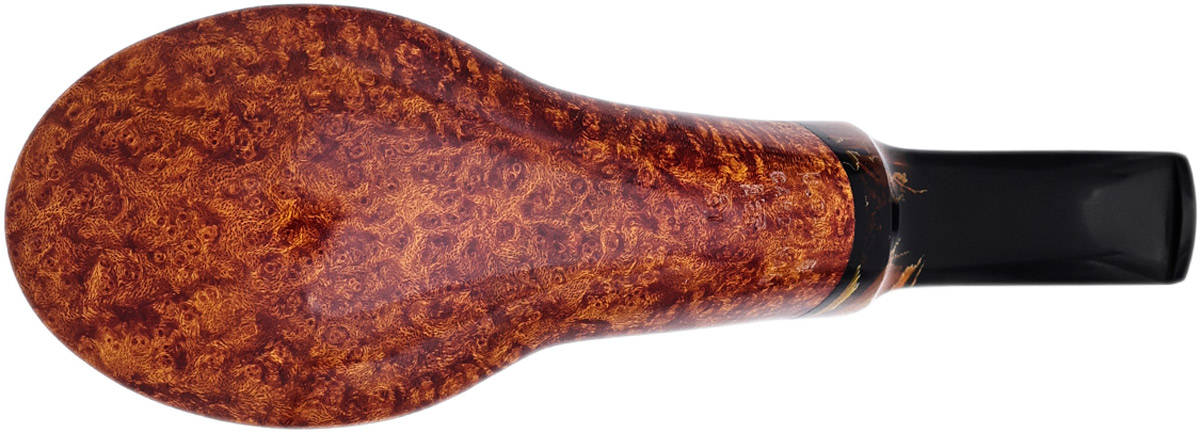 Jody Davis Smooth Volcano with Polymerized Corn Leaf (Cardinal) (A26) (37) (2026)