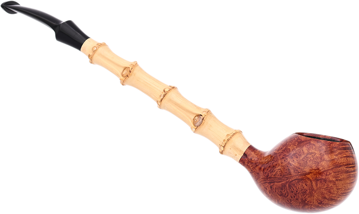 Jody Davis Long Shank Tagua Nut Bent Apple with Bamboo (Cardinal) (CA26) (54) (2026)
