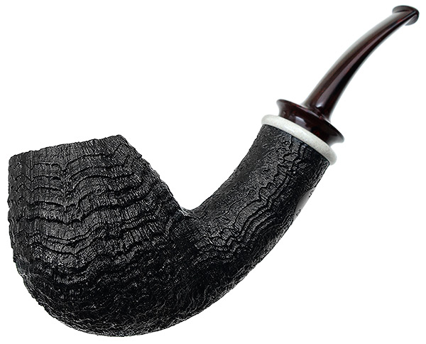 Bill Shalosky Sandblasted Bent Egg with Antler (271)