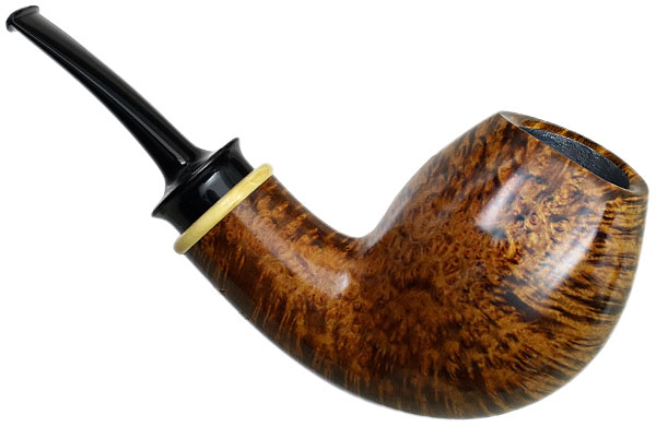 Bill Shalosky Smooth Bent Egg with Boxwood (299)