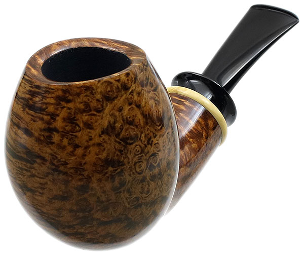 Bill Shalosky Smooth Bent Egg with Boxwood (299)