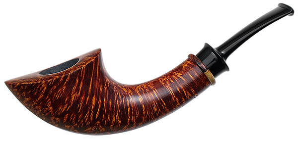 Bill Shalosky Smooth Horn with Amboyna Burl (Uber) (318)