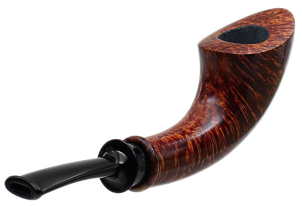 Bill Shalosky Smooth Horn with Amboyna Burl (Uber) (318)