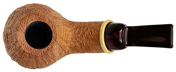 Bill Shalosky Sandblasted Bent Egg with Boxwood (366)