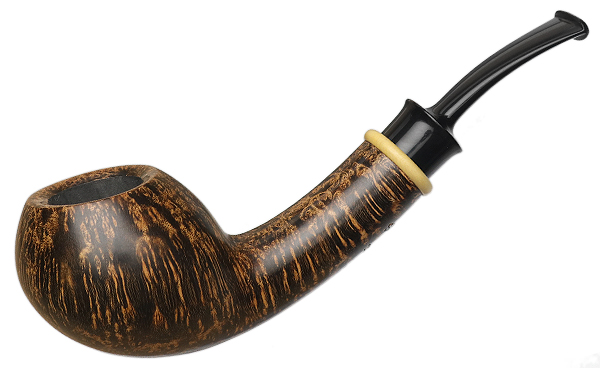 Bill Shalosky Smooth Bent Apple with Boxwood (410)
