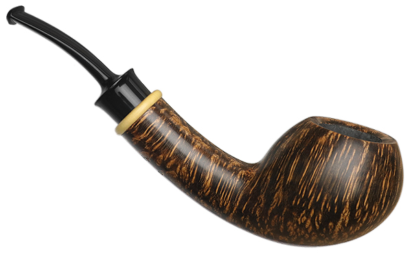 Bill Shalosky Smooth Bent Apple with Boxwood (410)