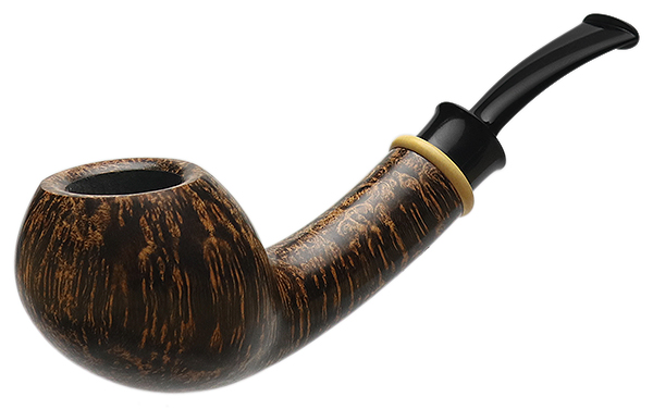 Bill Shalosky Smooth Bent Apple with Boxwood (410)