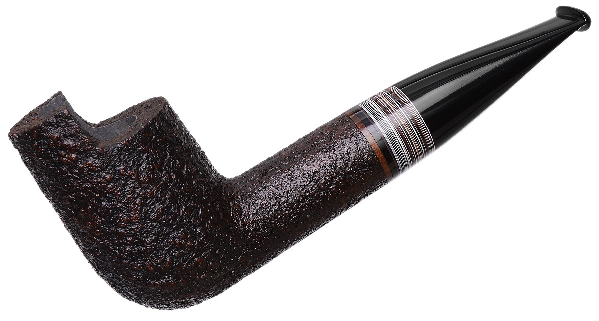 Bill Shalosky Sandblasted Windshield Billiard with Fordite (517)