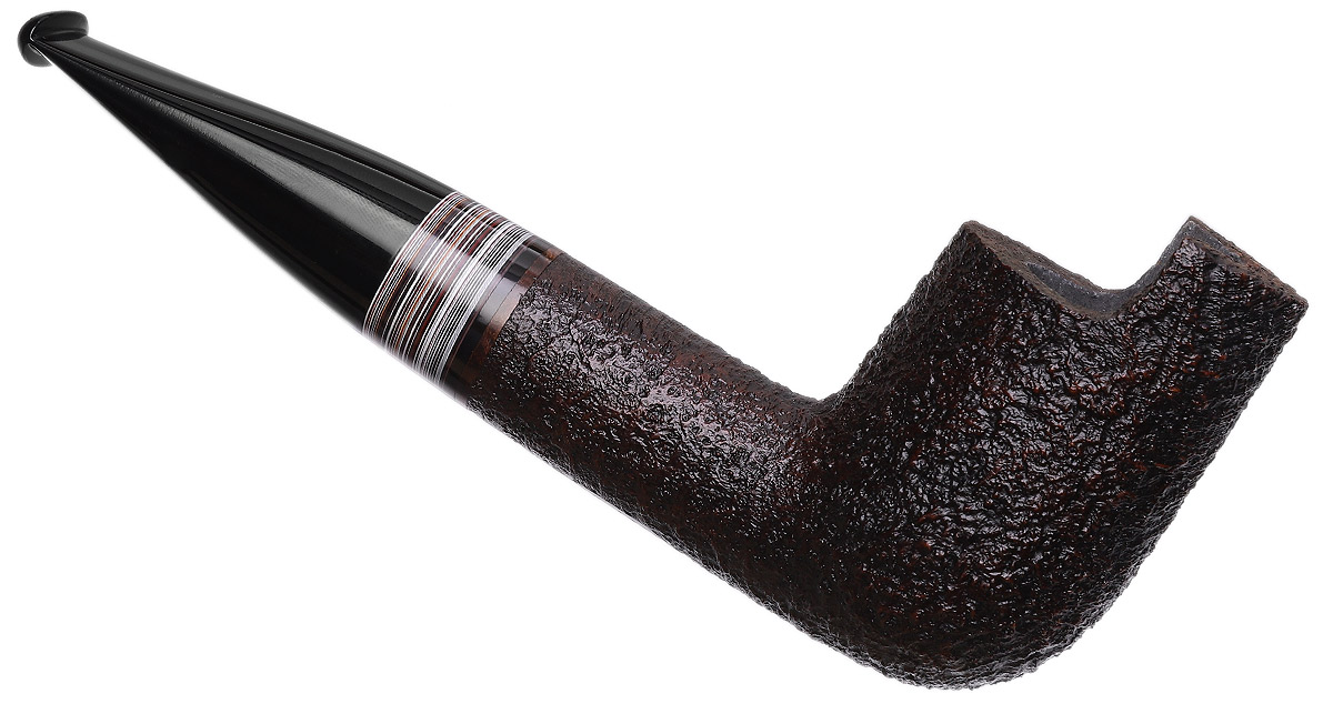 Bill Shalosky Sandblasted Windshield Billiard with Fordite (517)