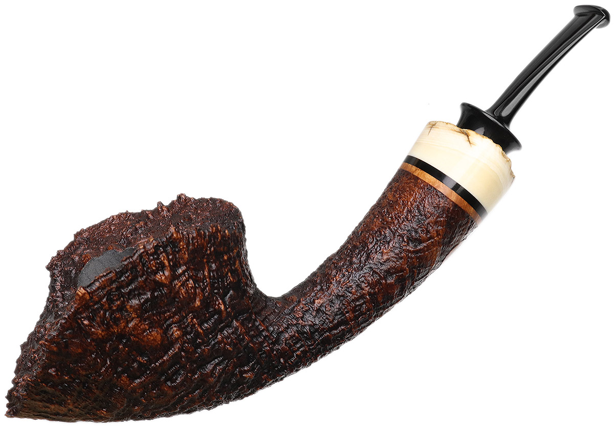 Bill Shalosky Sandblasted Bent Dublin with Mammoth (550)
