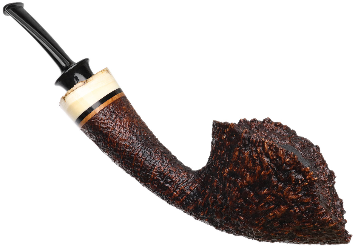 Bill Shalosky Sandblasted Bent Dublin with Mammoth (550)