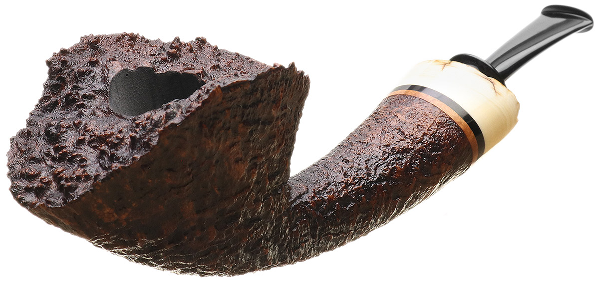 Bill Shalosky Sandblasted Bent Dublin with Mammoth (550)
