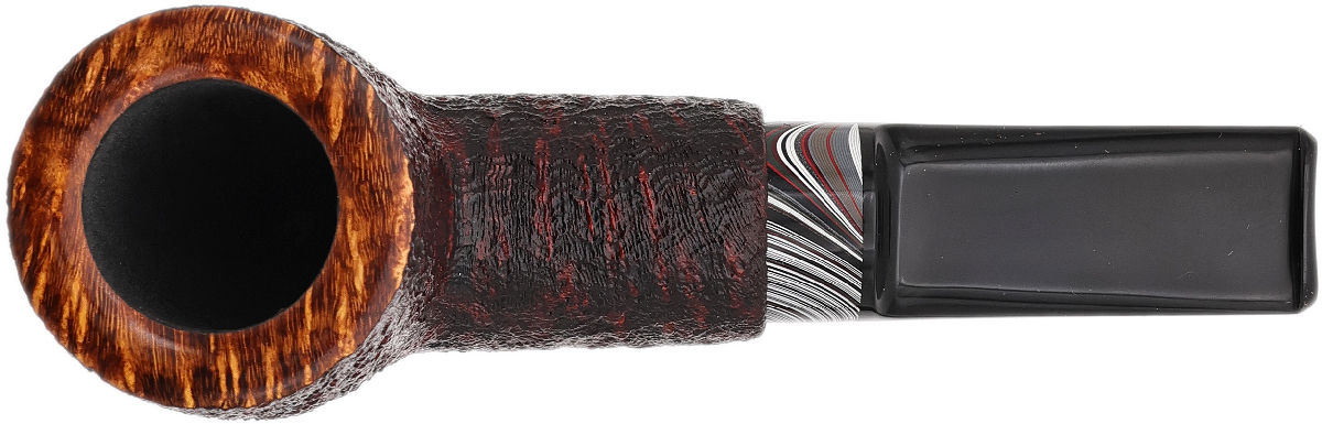 Bill Shalosky Sandblasted Billiard with Fordite (806) (2025)