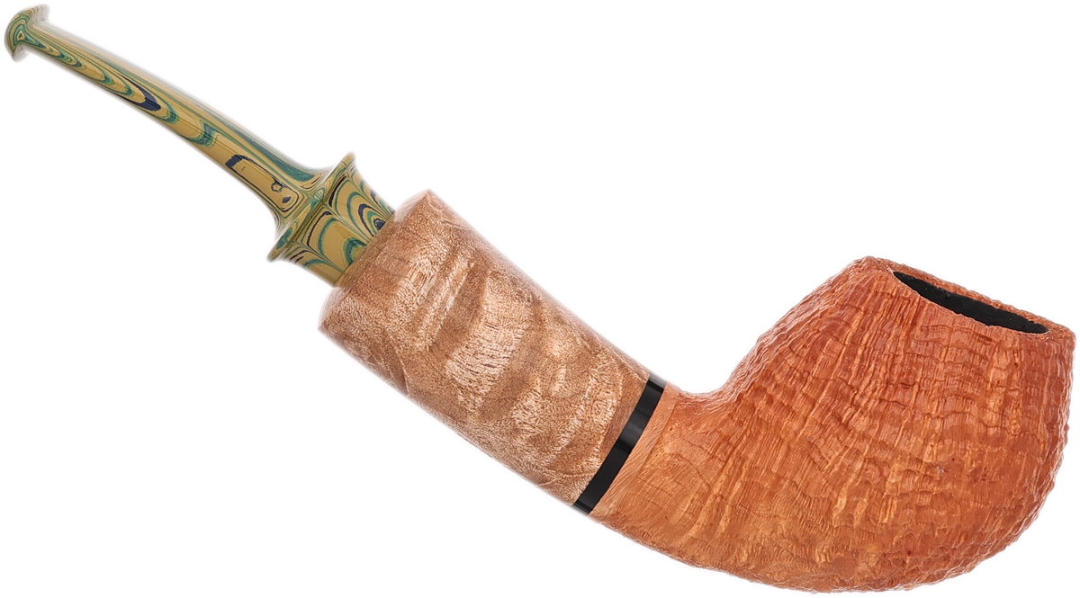 Bill Shalosky Sandblasted Bent Egg with Big Leaf Maple Burl (840) (2026)