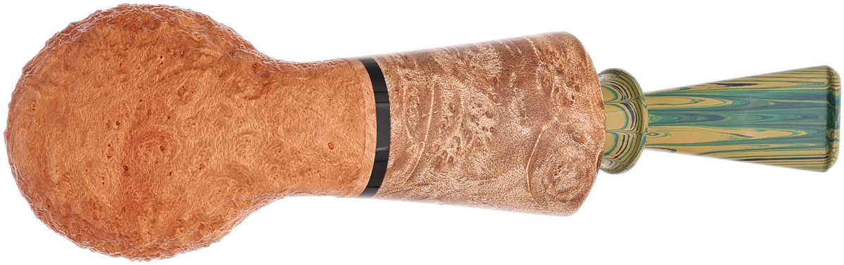 Bill Shalosky Sandblasted Bent Egg with Big Leaf Maple Burl (840) (2026)