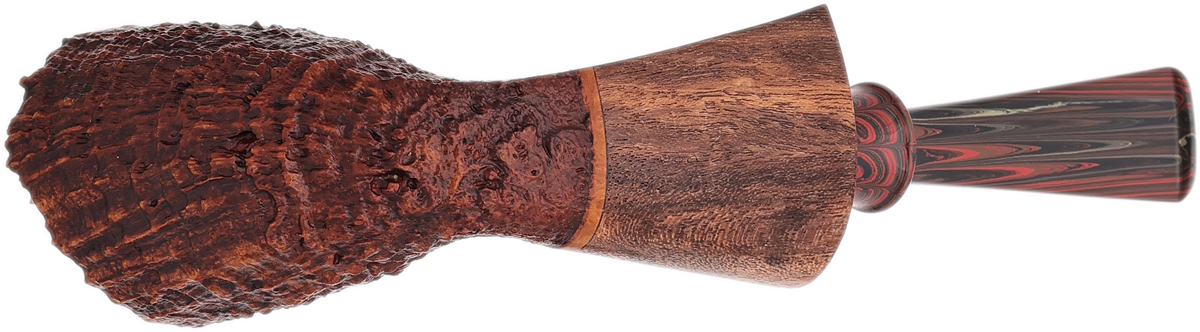 Bill Shalosky Sandblasted Bent Dublin with Patagonian Rosewood (839) (2026)