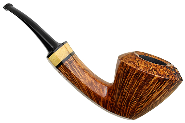 Jared Coles Smooth Bent Dublin with Orange Wood (1603)