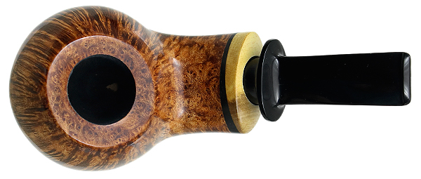 Jared Coles Smooth Asymmetric Tomato with Orange and Ebony (1642)