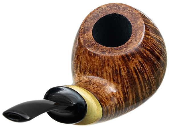 Jared Coles Smooth Asymmetric Tomato with Orange and Ebony (1642)