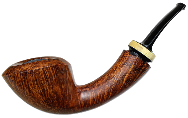 Jared Coles Smooth Bent Dublin with Orange (1712)