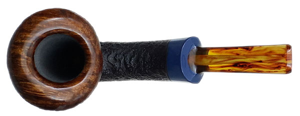 Jared Coles Partially Sandblasted Bent Dublin with Bakelite