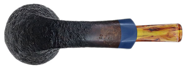 Jared Coles Partially Sandblasted Bent Dublin with Bakelite