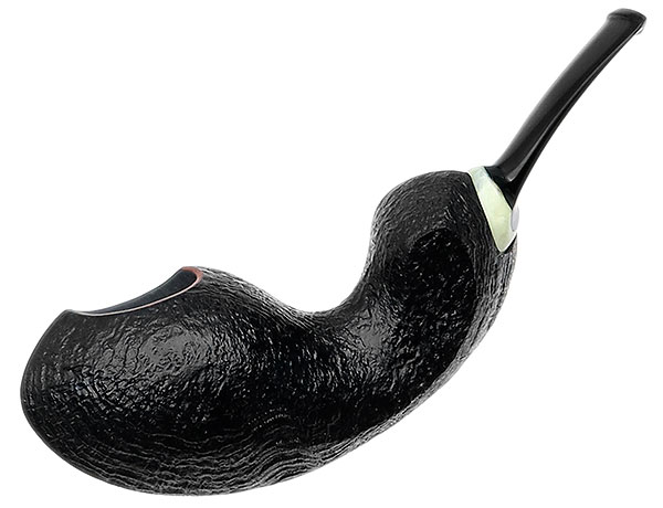Jared Coles Partially Sandblasted Blowfish with Bakelite (1725)