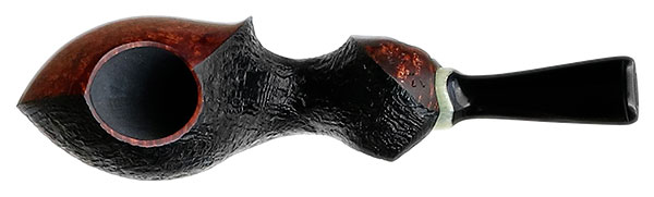 Jared Coles Partially Sandblasted Blowfish with Bakelite (1725)