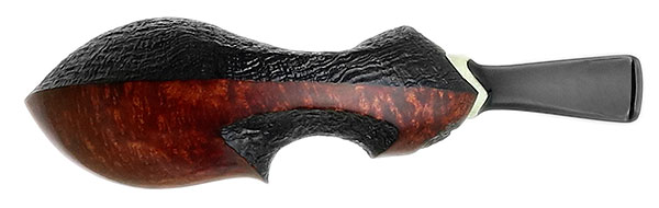 Jared Coles Partially Sandblasted Blowfish with Bakelite (1725)