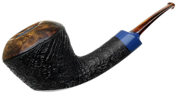 Jared Coles Partially Sandblasted Rhodesian with Bakelite (1729)