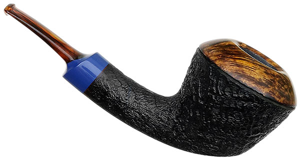 Jared Coles Partially Sandblasted Rhodesian with Bakelite (1729)