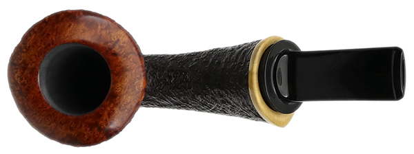 Jared Coles Partially Sandblasted Bent Dublin Sitter with Boxwood (1746)