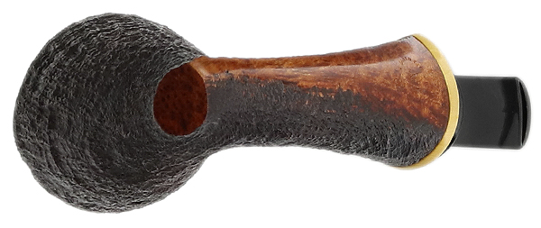 Jared Coles Partially Sandblasted Bent Dublin Sitter with Boxwood (1746)