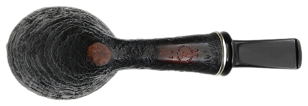 Jared Coles Sandblasted Bent Dublin with Silver (1741)