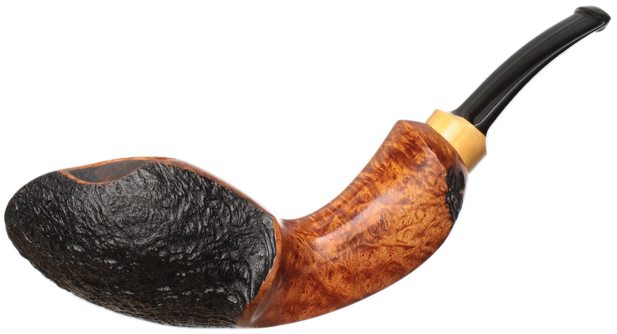 Jared Coles Partially Sandblasted Koi with Boxwood