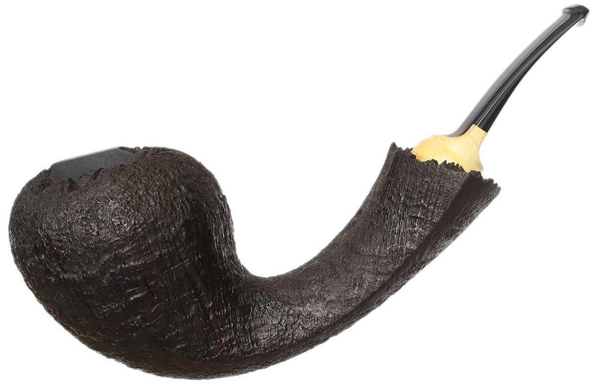 Jared Coles Sandblasted Acorn with Orange Wood