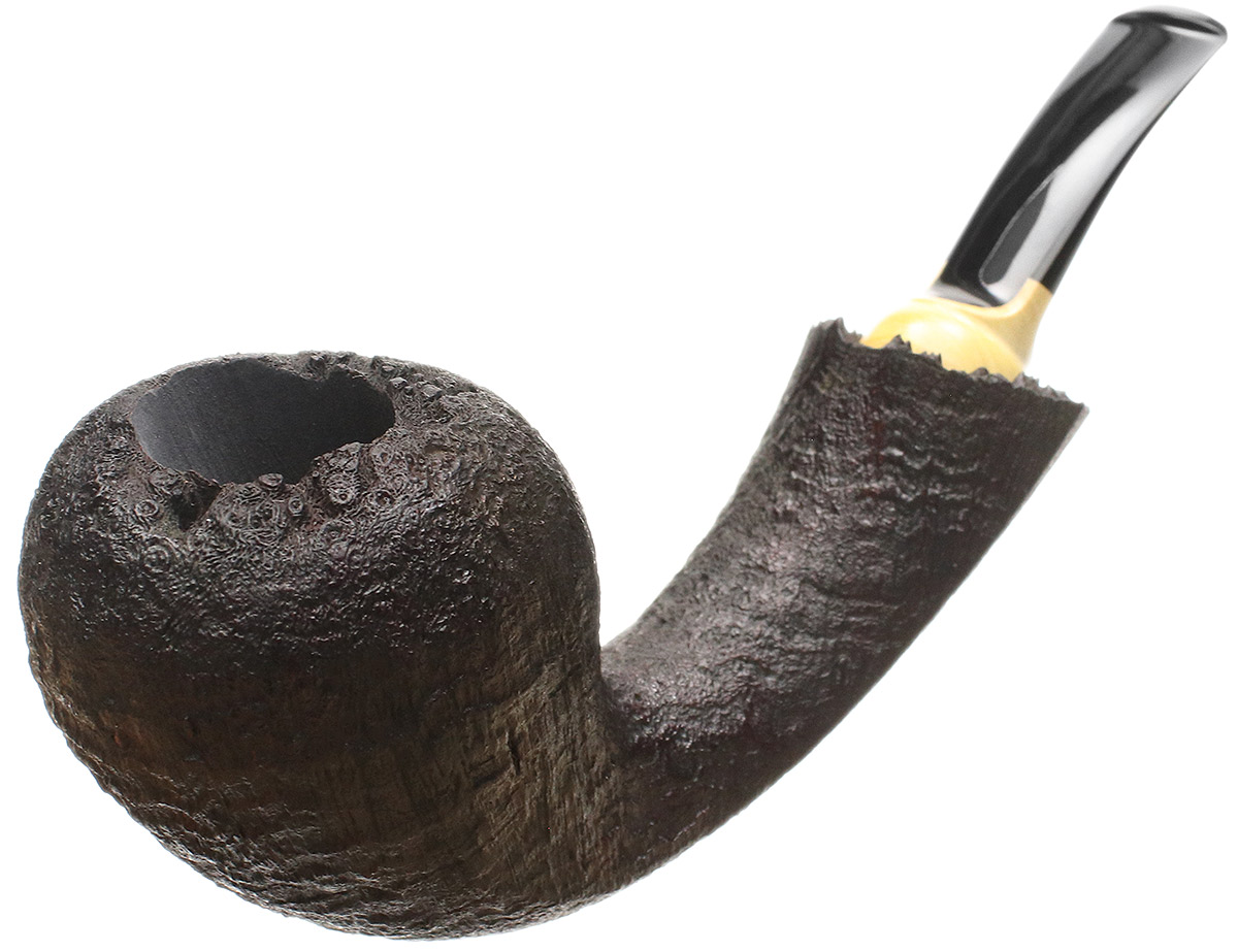 Jared Coles Sandblasted Acorn with Orange Wood