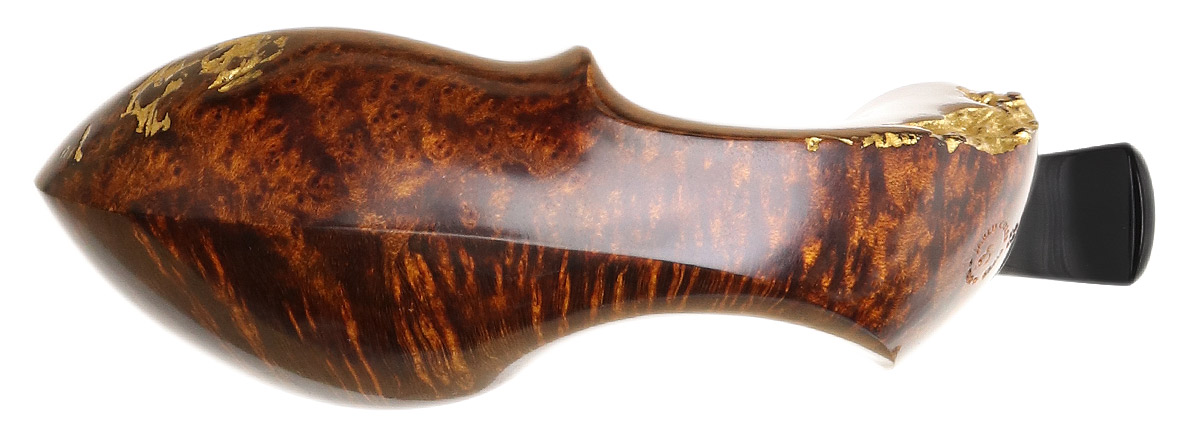Jared Coles Smooth Blowfish with Gold Leaf