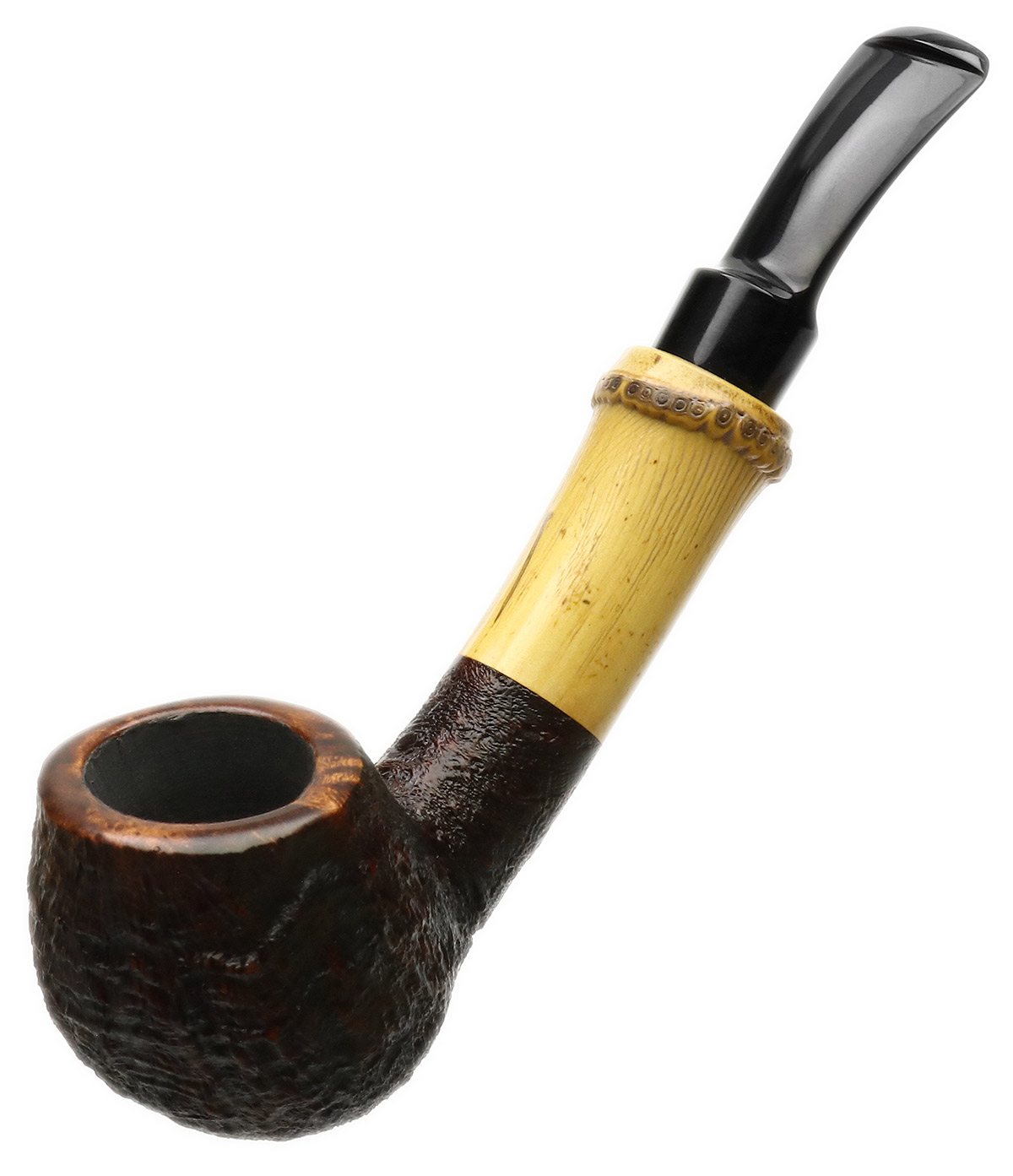 Jared Coles Sandblasted Bent Apple with Bamboo
