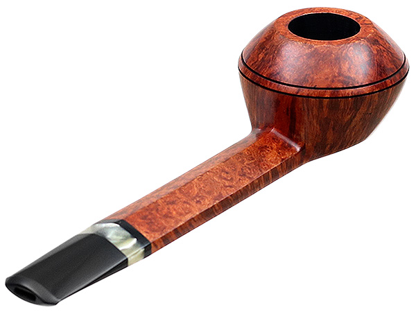 Manduela Smooth Squat Bulldog with Muskox Horn