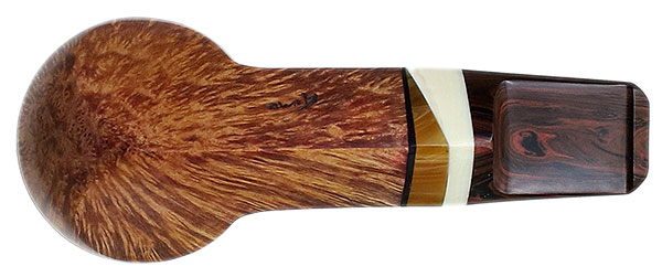 Tao Smooth Bulldog with Antique Whale Tooth
