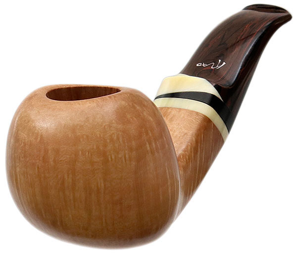 Tao Smooth Bent Apple with Antique Whale Tooth