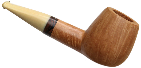Tao Smooth Natural Brandy with Antique Whale Tooth Stem